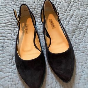 Paul Green Navy Suede flats US 6.5 UK 4